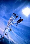 Photography of Red Arrows 'Moment of Truth' Vertical