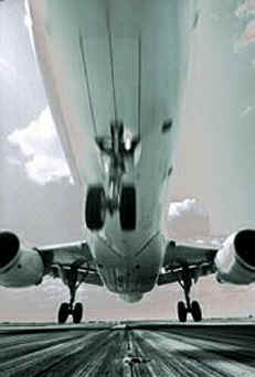 Civil aircraft landing