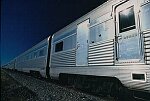 photography of Australian train on plain