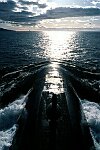 Photography of nuclear submarine