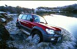 Photography of Toyota 4 x 4 in water