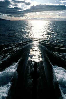 Hunter killer submarine