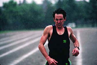 Runner in the Rain