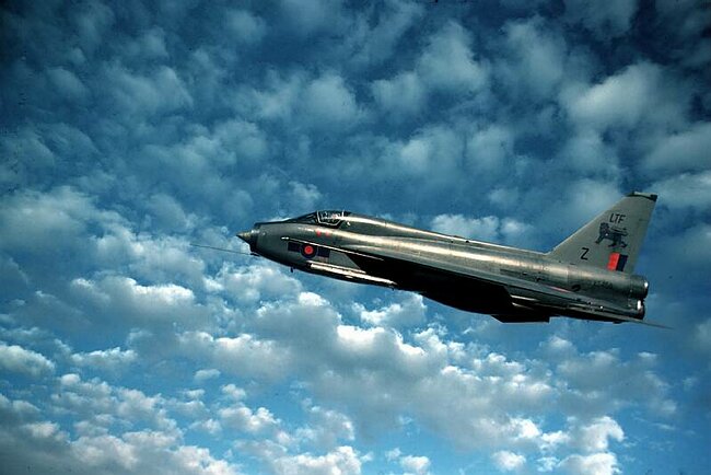 English Electric lightning first trip.