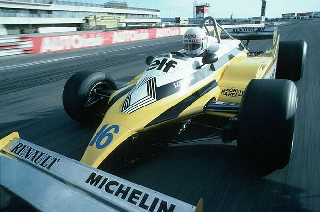 Renault Formula One car.