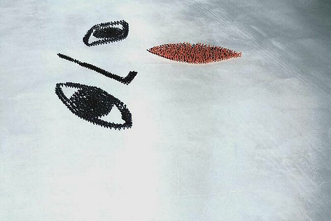 British Airways Picasso face.